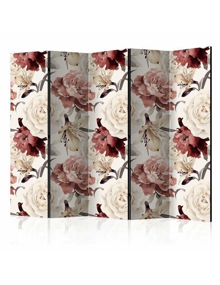 Paravent 5 volets MIX OF SPECIES 