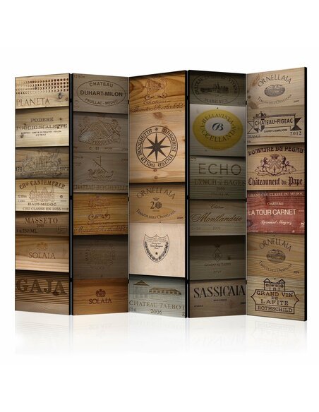 Paravent 5 volets OLD VINEYARD 