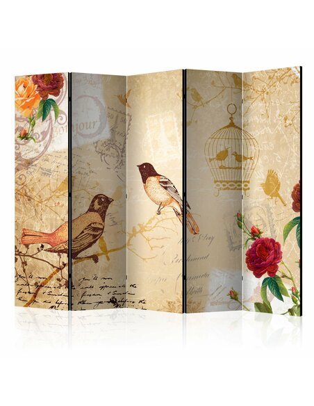 Paravent 5 volets BONJOUR 