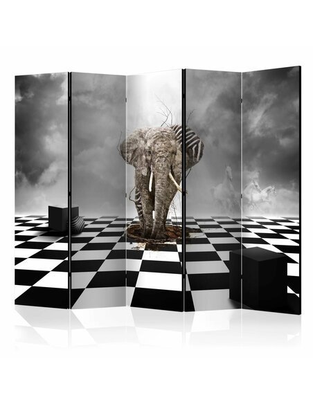 Paravent 5 volets ESCAPE FROM AFRICA 