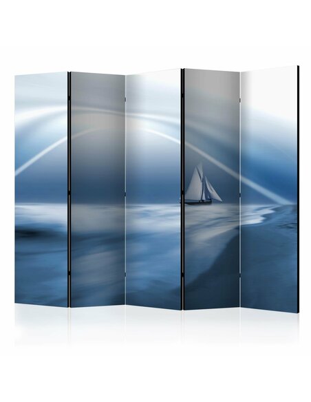 Paravent 5 volets LONELY SAIL DRIFTING 