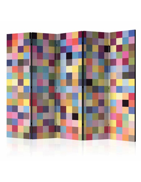 Paravent 5 volets FULL RANGE OF COLORS 