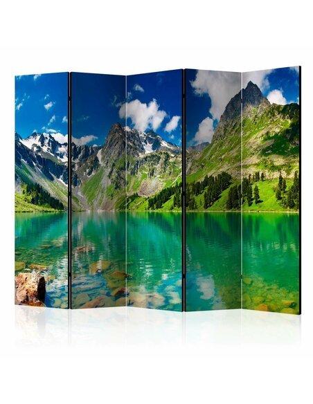 Paravent 5 volets MOUNTAIN LAKE 