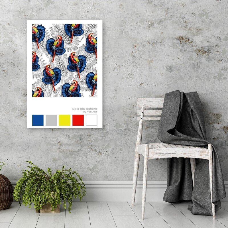 Tableau XXL art print Image Decor exotic imprimé sur toile