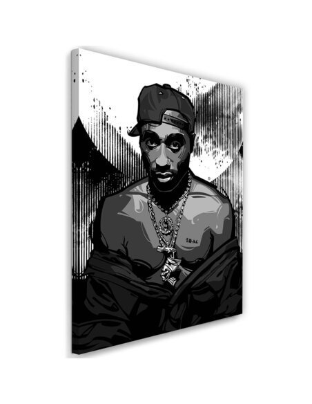 Tableau XXL rapper Image Decor imprimé sur toile