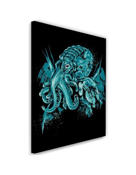 Tableau XXL Cthulhu Image Decor Pop art imprimé sur toile