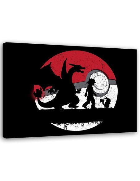 Tableau Canvas Wall art famous anime Modern Image Black imprimé sur toile