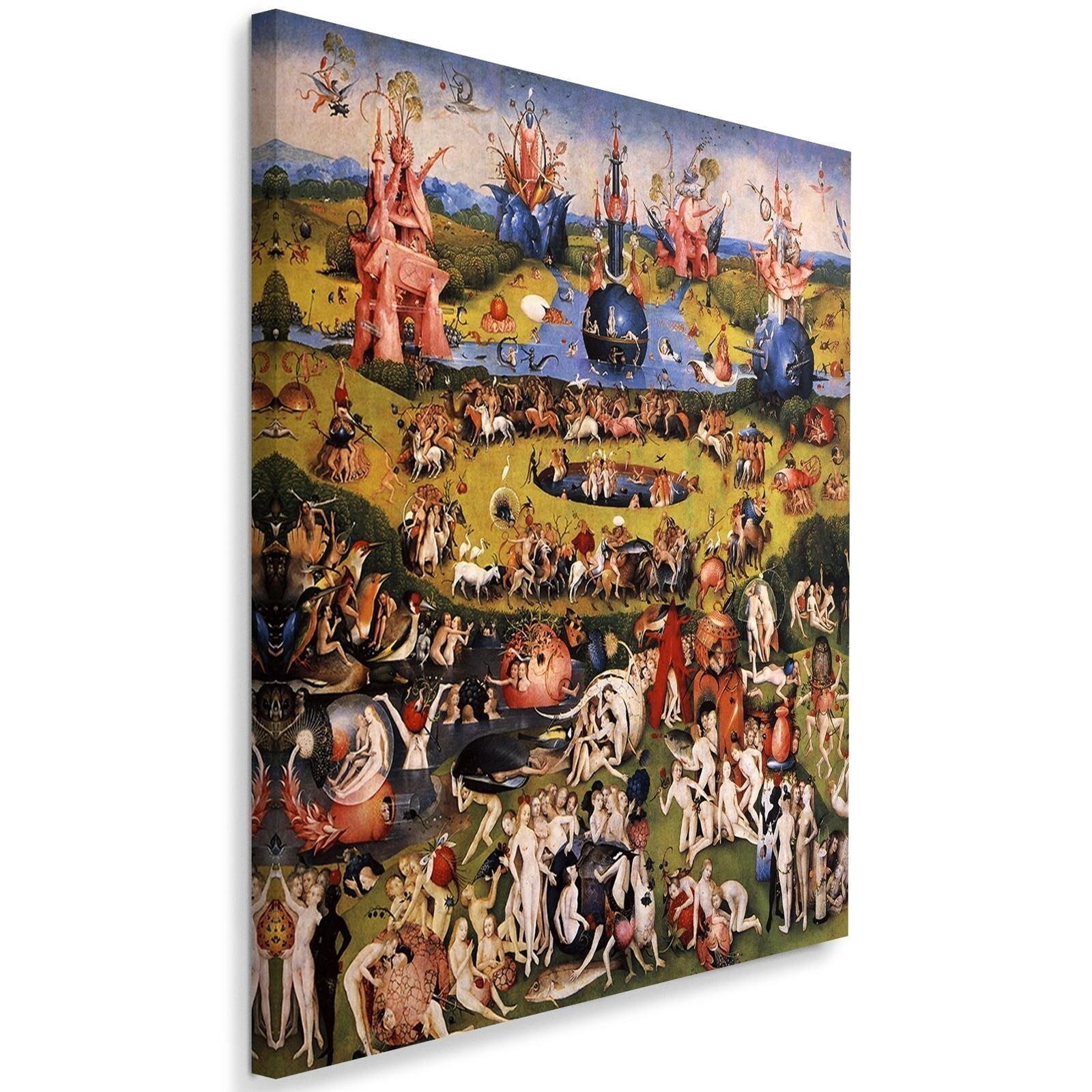 Tableau image de reproduction de h. Bosch jardin d'eden Feeby