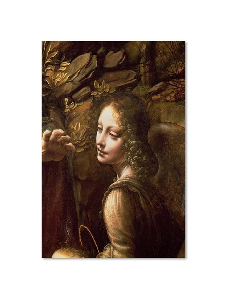 Tableau Reproduction Picture Of Leonardo Da Vinci - Study Of An Angel