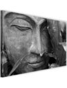 Tableau Buddha Face With A Leaf 3