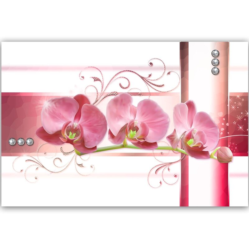 Tableau Orchids Abstraction