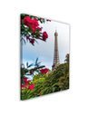 Tableau Eiffel Tower And Flower