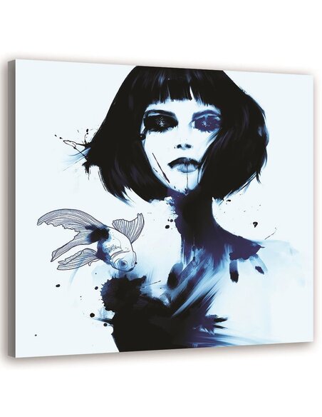 Tableau The Woman And The Fish