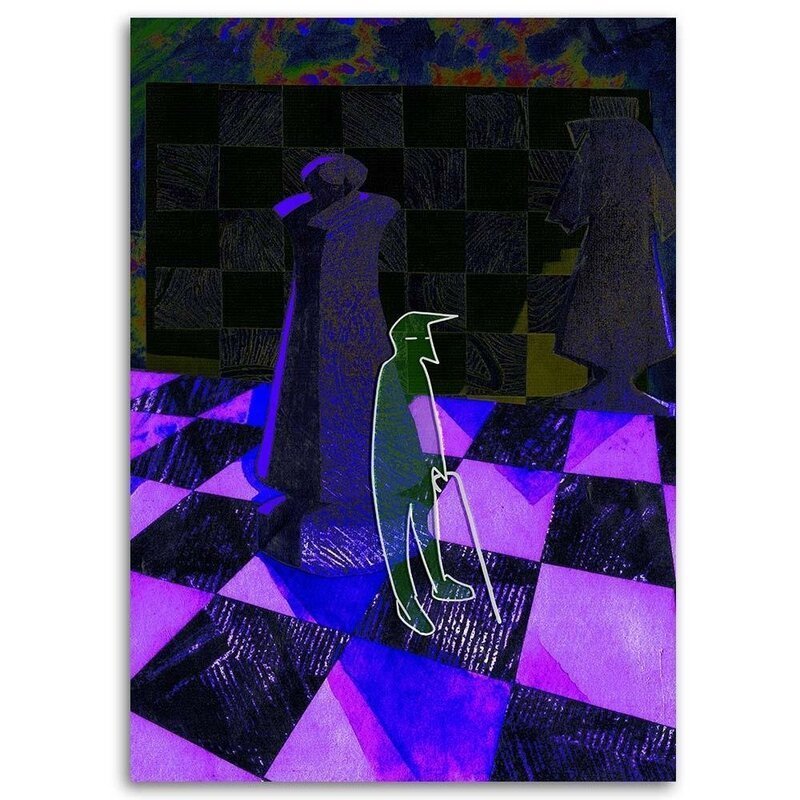 Tableau The Figure On The Chessboard