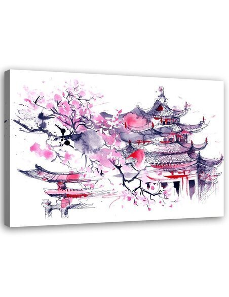 Tableau Colourful Japan Art