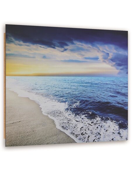 Tableau bois sea and beach