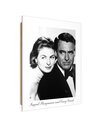 Tableau bois Ingrid Bergman and Cary Grant