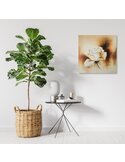 Tableau bois Rose beige