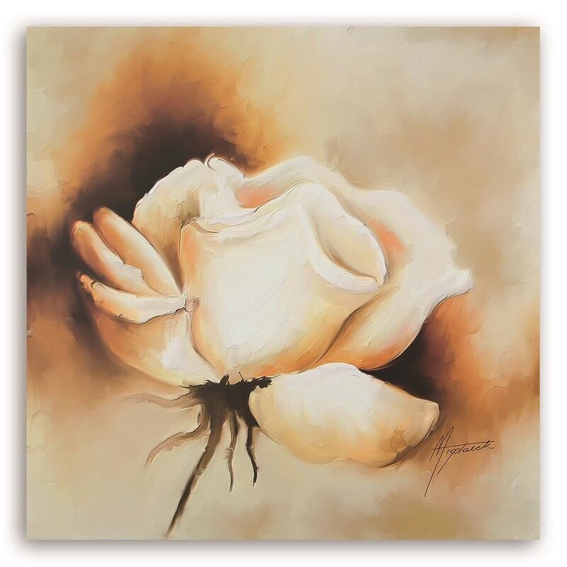 Tableau bois Beige Rose
