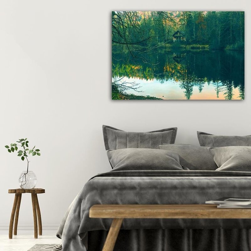 Tableau bois Lake House 3