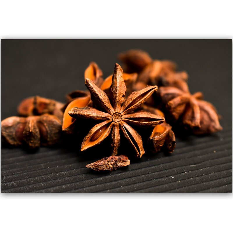 Tableau bois decorative Anise