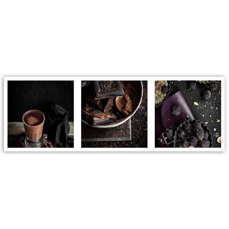 Tableau bois calculated chocolate