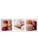 Tableau bois sweet macaroons