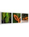 Tableau bois Juicy papaya