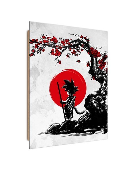 Tableau bois young hero