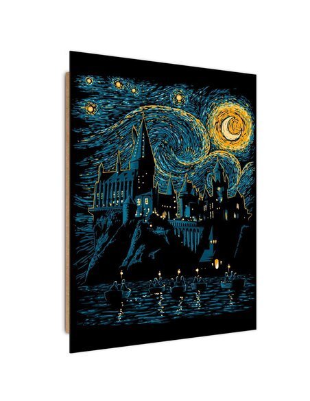 Tableau bois Magic School