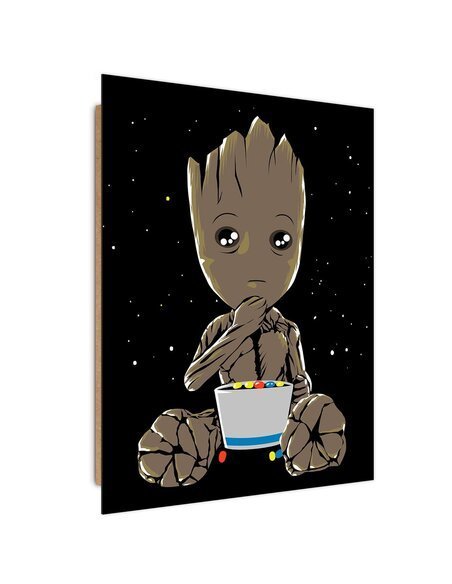 Tableau bois Galactic guard