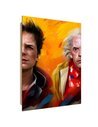 Tableau bois Back to the Future