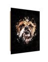 Tableau bois English Bulldog