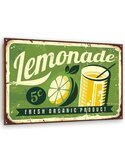 Tableau bois Retro - lemonade