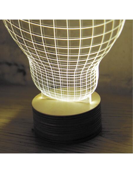 Lampe Bulbing « ORIGINAL » 3D À Lumières Led