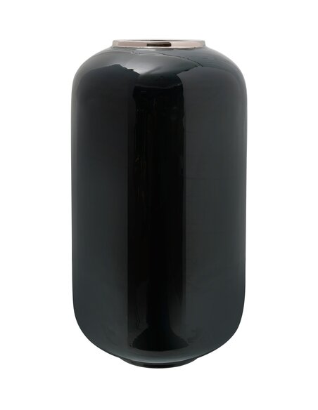 Vase Art Déco 275 | Kayoom | Vert foncé et argent