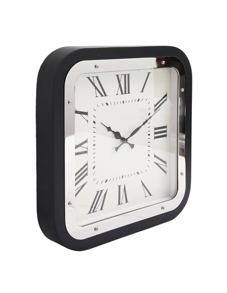 Horloge murale Moments 1025 | Kayoom | Argent et noir