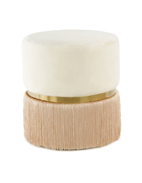 Tabouret Rebecca 825 | Kayoom | Beige et or