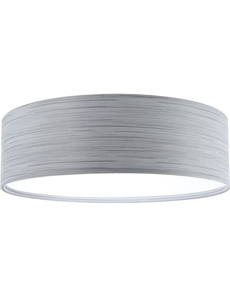 Plafonnier Natural | BPS Koncept | Mesh gris clair intérieur blanc