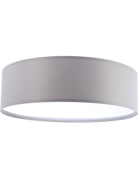 Plafonnier Natural | BPS Koncept | Mesh taupe foncé intérieur blanc