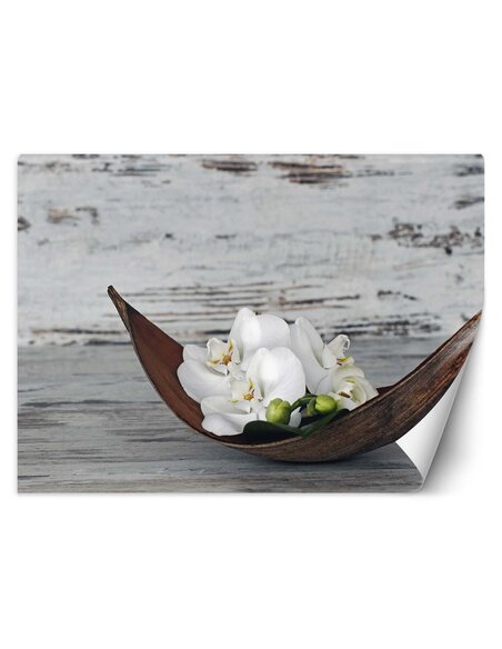 Papier peint Orchidées zenL | Feeby | Gris