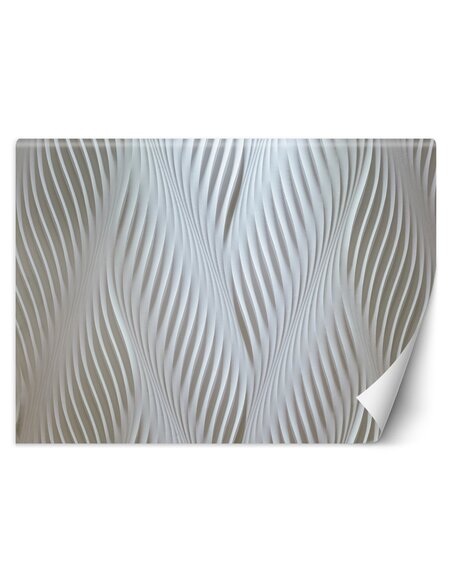 Papier peint Vagues en résuméL | Feeby | Gris