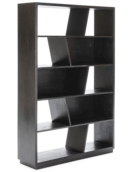 Étagère 120x34x180 Bois Noir