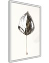 Tableau cadre Feuilles argentées