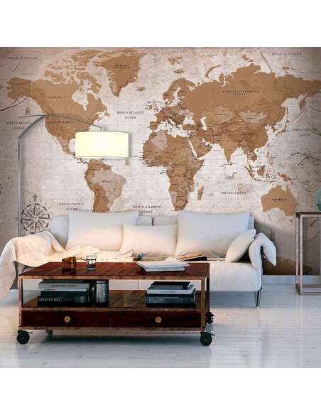 Papier peint adhésif Voyages orientaux | Artgeist | Brun