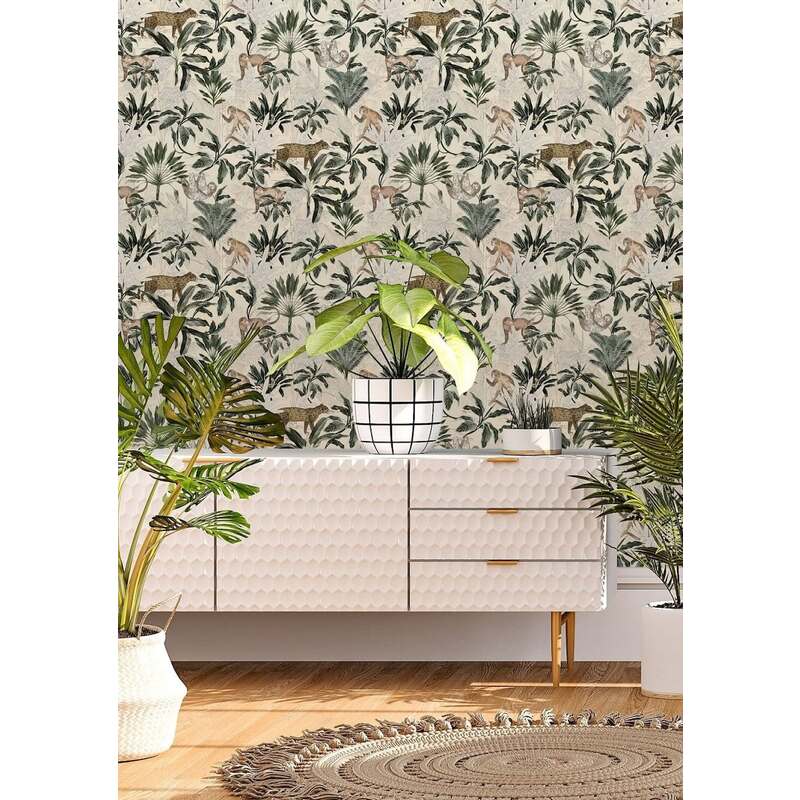 Papier peint Jungle 100 x 280 cm