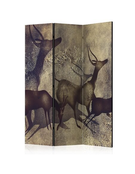 Paravent 3 volets Antilopes