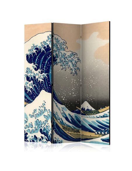 Paravent 3 volets La Grande Vague de Kanagawa