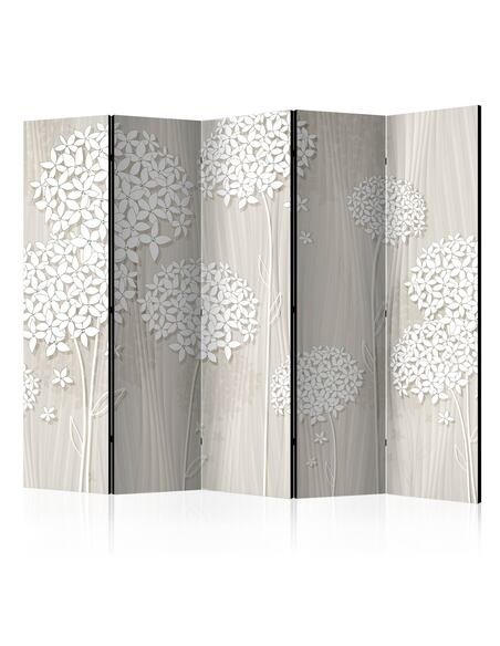 Paravent 5 volets Creamy Daintiness II
