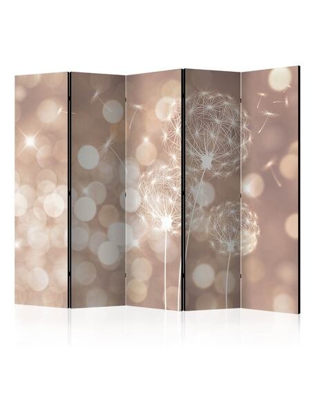 Paravent 5 volets Étude of the Sun II